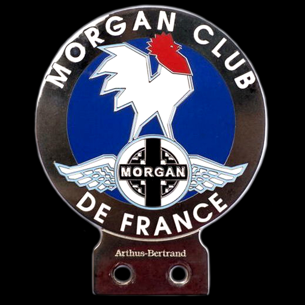 Morgan Club de France car badge